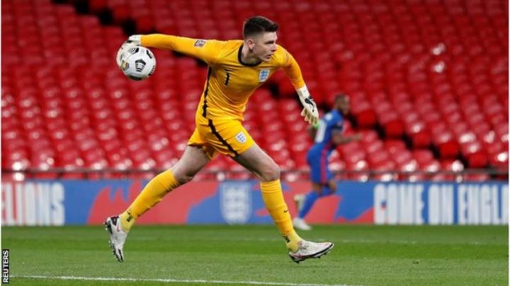 England manager Gareth Southgate has selected Nick Pope as his starting goalkeeper for the World Cup qualifiers against Albania and Poland.
