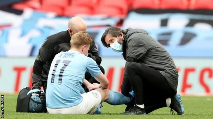 Kevin de Bruyne injury: Pep Guardiola worried about midfielder