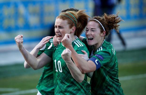 Northern Ireland scored two away goals to beat  Ukraine 2-1 in the first leg of the Euro 2022 play-off.
