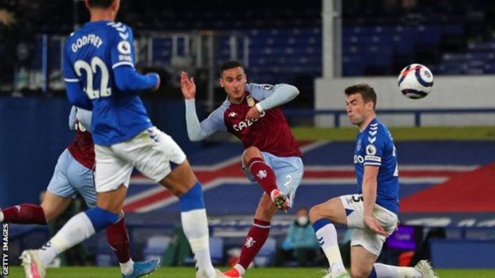 Anwar El Ghazi struck the winner in the 80th minute at Goodison Park