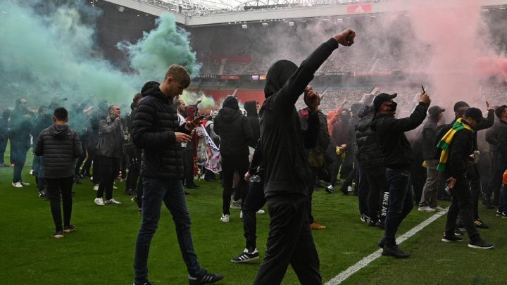 Manchester United v Liverpool game postponed after fan protest